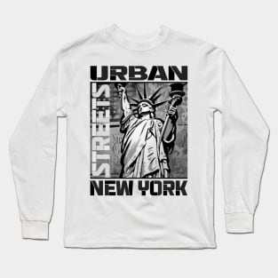 Urban New York Streets Long Sleeve T-Shirt